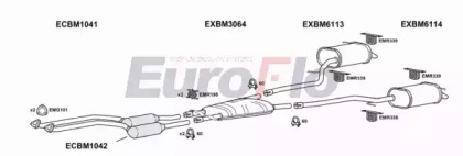 Система выпуска ОГ EuroFlo BM72828 2004A